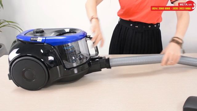Máy hút bụi Samsung VC18M2120SB/SV (1.5 lít) lực hút siêu mạnh, turbin chống rối | META.vn смотреть онлайн