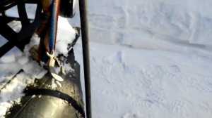 Домкрат для снегохода