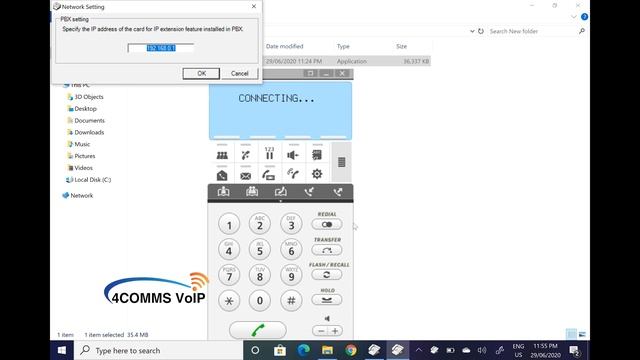 Panasonic IP Softphone Installation