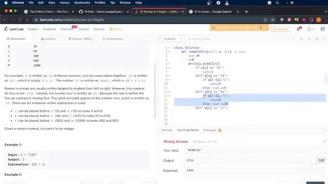 #3 problem Roman to Integer | #leetcodequestionandanswers #leetcode смотреть онлайн