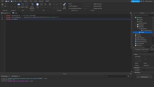 How to make a Generator in Roblox смотреть онлайн