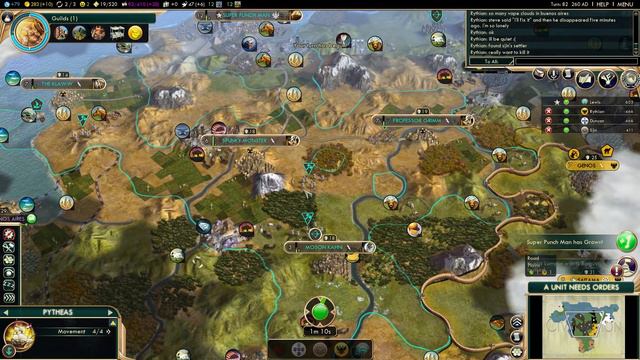 Civ V: Fantastic Foursome #4 - Wonderful Revenge