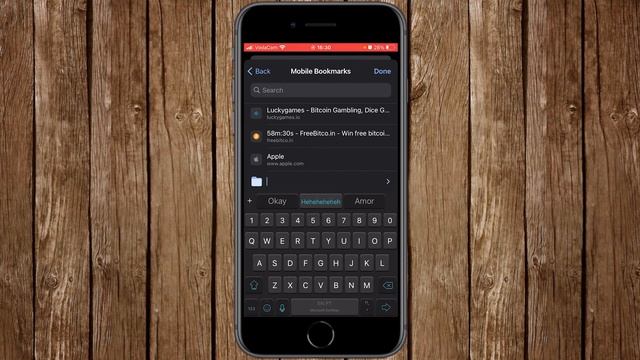 How To Add or Create Bookmark on Google Chrome on iPhone and iPad 2021 смотреть онлайн