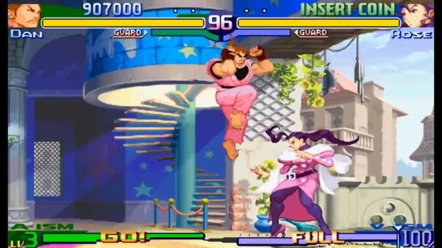 Street Fighter Alpha 3(Zero 3) Expert difficulty Dan Hibiki 2:0 Playthrough смотреть онлайн