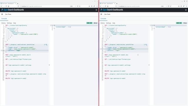 Opensearch v1.1.0 - Cross Cluster Replication смотреть онлайн