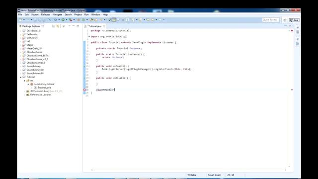 Как создать плагин для Minecraft #1 | Основы и первый плагин