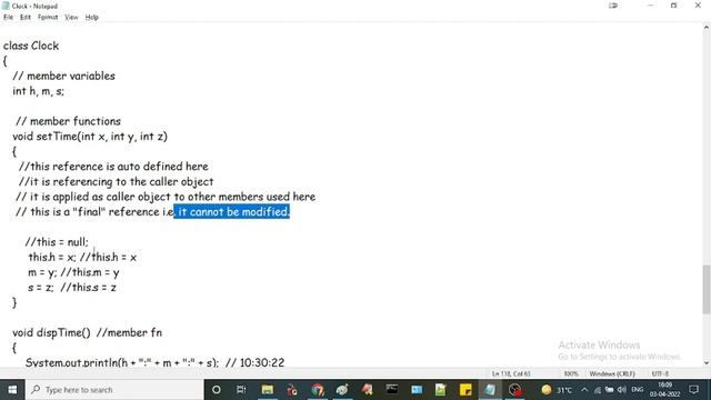 Encapsulation, Class, Object and "this" reference | Java series - vid8 смотреть онлайн