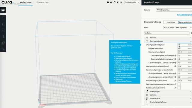 PETG DRUCKEN - Slicing Einstellungen + Heat Tower [TUTORIAL] смотреть онлайн
