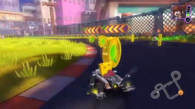 Tutorial and Game Intro on 'Nickelodeon Kart Racers 2: Grand Prix' смотреть онлайн