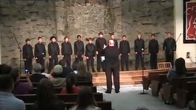Castillero Middle School choir смотреть онлайн