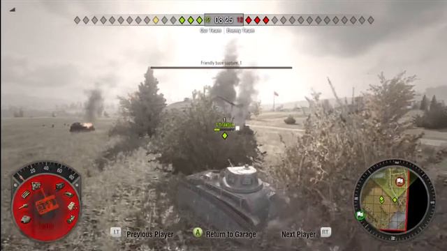 World of Tanks Xbox 360 Beta Gameplay смотреть онлайн