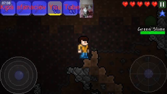 Terraria играю на телефоне смотреть онлайн