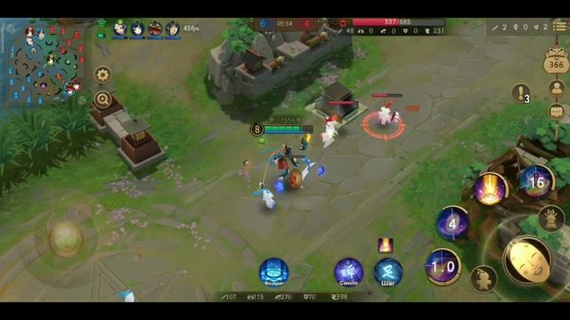 ONMYOJI ARENA | MENREIKI | MID LANE GAMEPLAY | ОНМЕДЖИ АРЕНА МЕНРЕЙКИ МИД