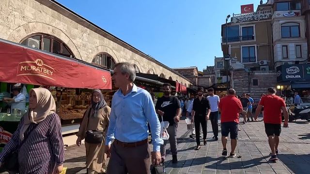 Istanbul 2023 Eminönü Favorite Neighborhood Of Tourists Walking Tour|4k 60fps смотреть онлайн