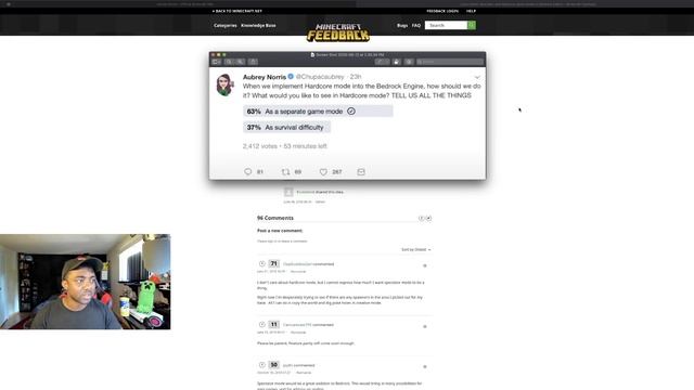 Minecraft Hardcore Mode 2020? What We Know So Far! Java & Bedrock Parity Features смотреть онлайн