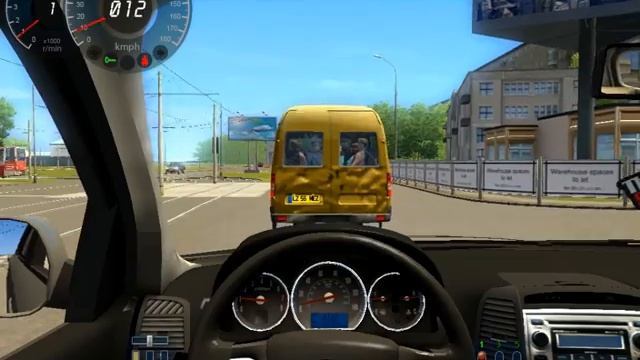 City Car Driving Hyundai Santa смотреть онлайн