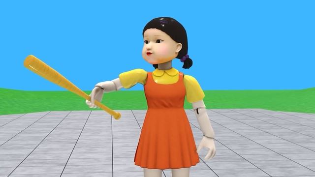 Scary Teacher 3D vs Squid Game Throw The Balloon Mask Challenge 5 Times Miss T vs Granny Loser смотреть онлайн