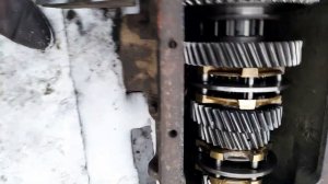 КПП МАЗ зубрёнок 22 зуба на первичке