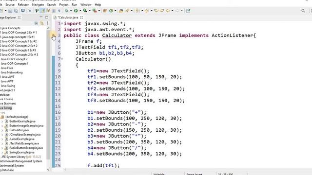 How to Create Calculator in Java | Lecture # 77 | Learn Programming смотреть онлайн