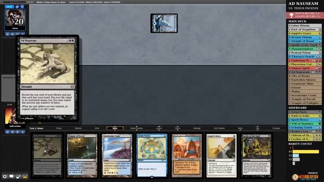 Ad Nauseam Combo | MTG Modern | Much Abrew смотреть онлайн