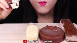 ASMR CHOCOLATE ICE CREAM PARTY, ASTRONAUT ICE CREAM 초콜릿 아이스크림, 우주 아이스크림 먹방 EATING SOUNDS