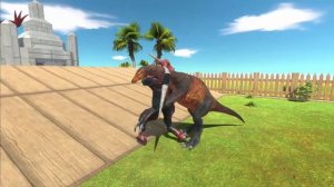Godzilla King Kong team Vs Titanosaurus Red team Epic Battle - Animal Revolt Battle Simulator
