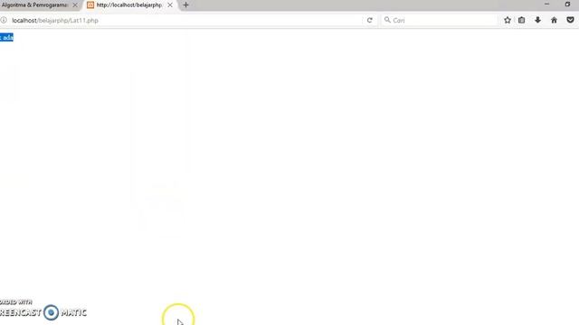 Belajar PHP - 16 - Penggunaan Switch PHP смотреть онлайн