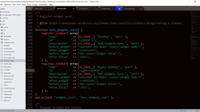 WordPress Theme Development tutorial from scratch (Part 12) Sidebar смотреть онлайн