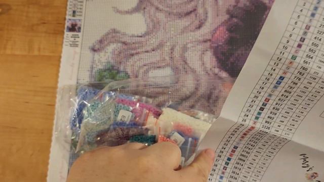 Unboxing My First Diamond Painting From Mary's DIamond-The Hydrangea Garden смотреть онлайн