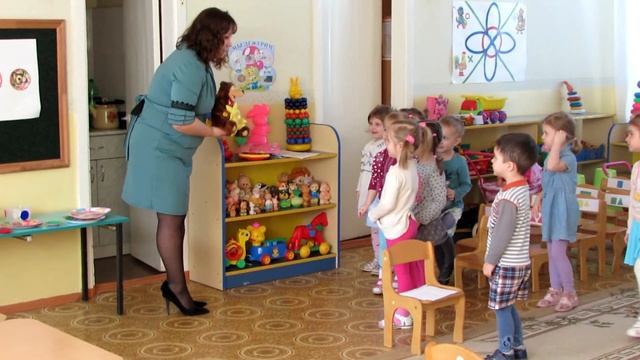 Занятие ФЭМП во второй младшей группе 