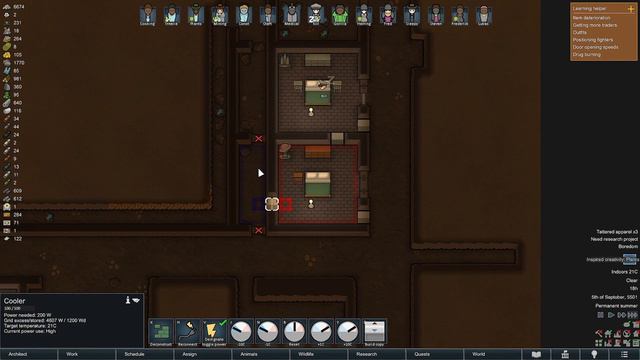 15♛ RimWorld underground city 【NO CC】 смотреть онлайн