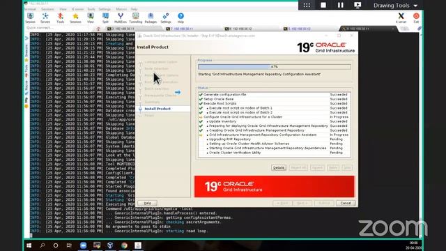 Oracle RAC 19c FEB 2020 Batch смотреть онлайн