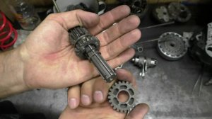 Как собрать КПП Альфа Дельта Ямасаки Питбайк на подшипнике 139FMB
