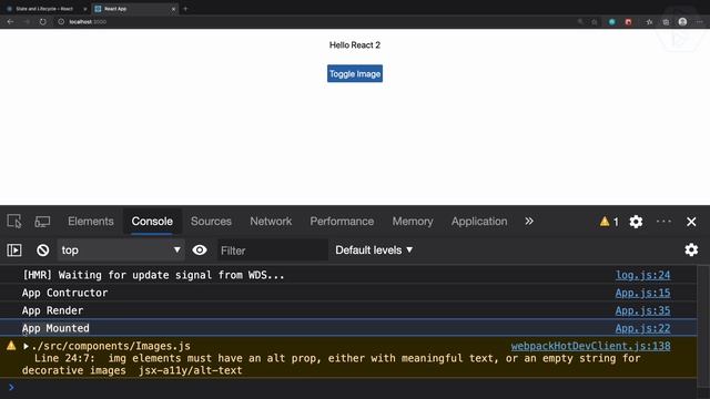 21 ReactJS basics Lifecycle When Component Update смотреть онлайн
