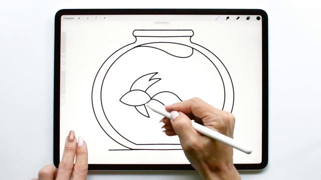 Уроки Procreate 4. Градиентная заливка. Она существует? Секрет ровных линий. смотреть онлайн