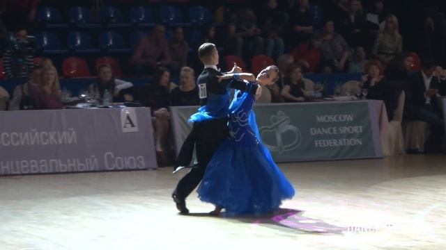 Мазяев Сергей - Огнева Наталья, 1/4 Slow Foxtrot смотреть онлайн