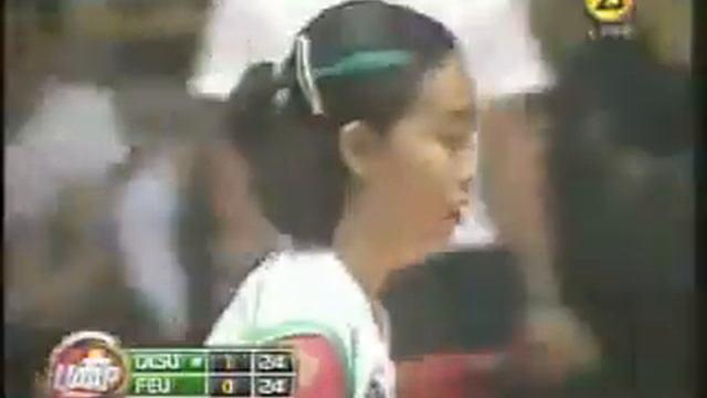 UAAP71 FEUvsDLSU FINALS Game1 03 01 2009 G 2 Set 2 #4