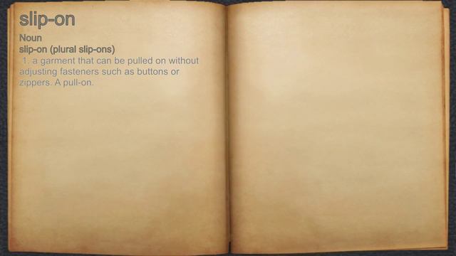 What does slip-on mean? смотреть онлайн