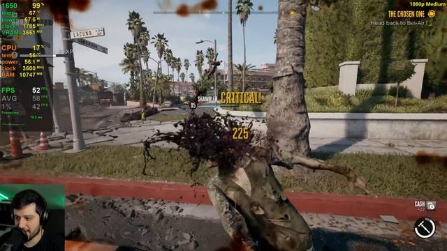 GTX 1650 - Dead Island 2