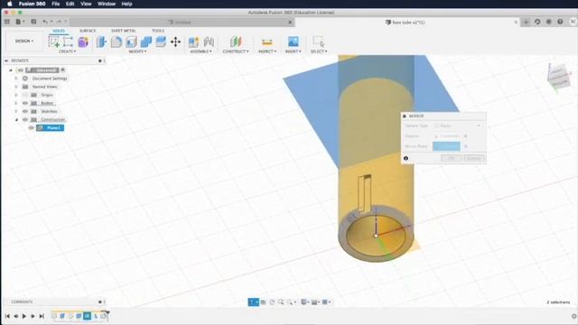 Fuse Tube Diode Holder 3D Design смотреть онлайн