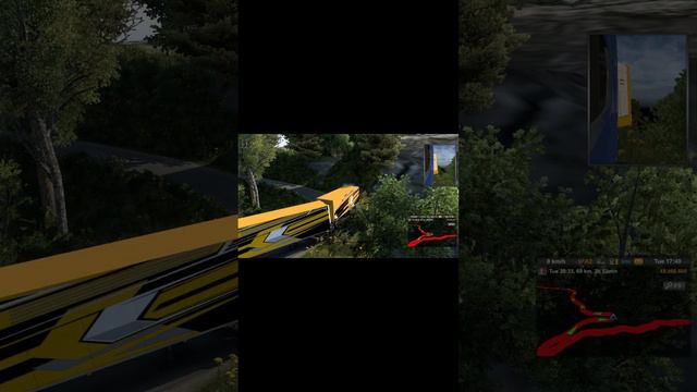 Euro Truck Simulator 2 | Peru Death Road Map смотреть онлайн