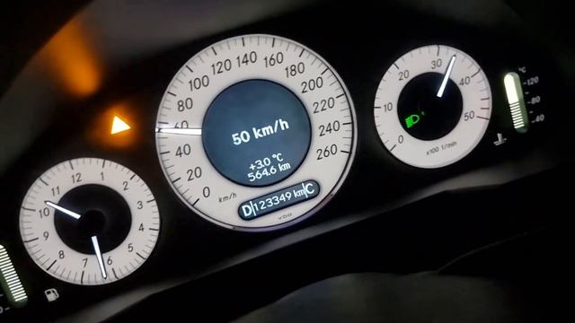 Mercedes E280 CDI Stage 1 0-100 Km/h