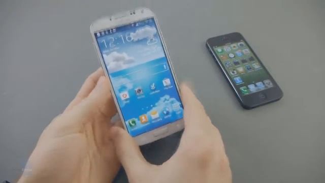 Iphone 5 vs Samsung galaxy S4 что понтовей? смотреть онлайн