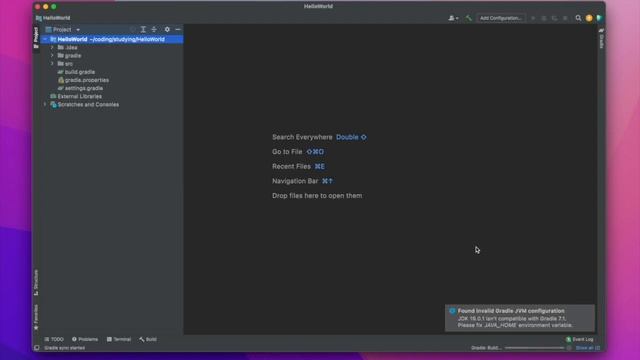 Installing IntelliJ and running your first "Hello World" program in Kotlin смотреть онлайн