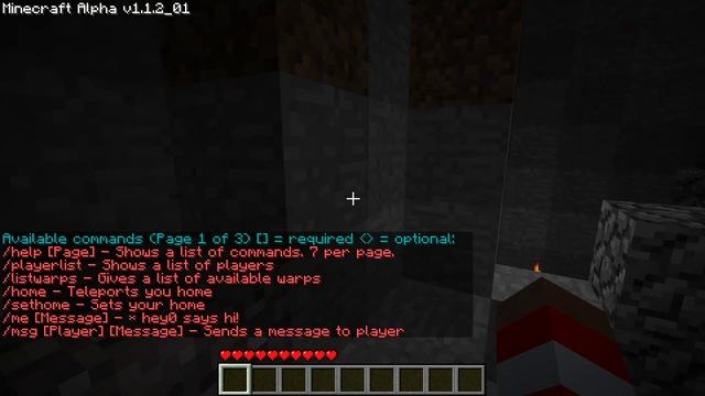 Minecraft alpha 1.1.2_01 server (online in 2020) смотреть онлайн