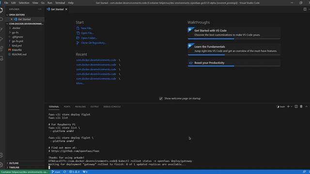 OpenFaaS and Docker Dev Environments смотреть онлайн