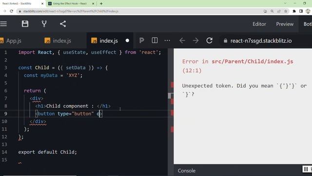 Pass data from one component to another react js | Child to parent data transfer смотреть онлайн