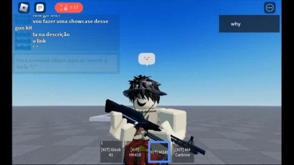 "O MELHOR GUN KIT DO ROBLOX STUDIO" OTS GUN SYSTEM SHOWCASE