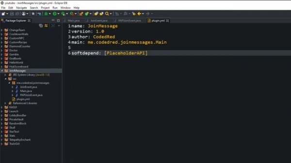How to make a Spigot 1.15+ plugin (Ep26) Using Dependencies (PAPI)