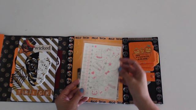 Halloween Themed Flip Book (Project Share) смотреть онлайн